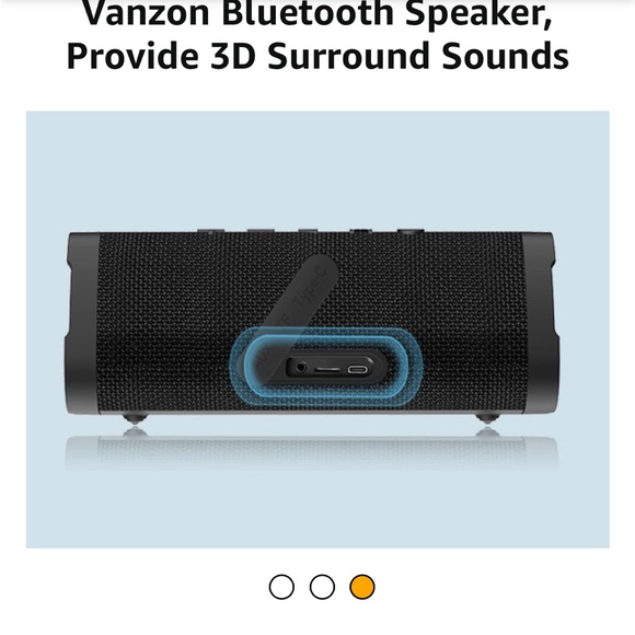 Vanzon waterproof Bluetooth speaker (awesome longevity) - Picture 5 of 6